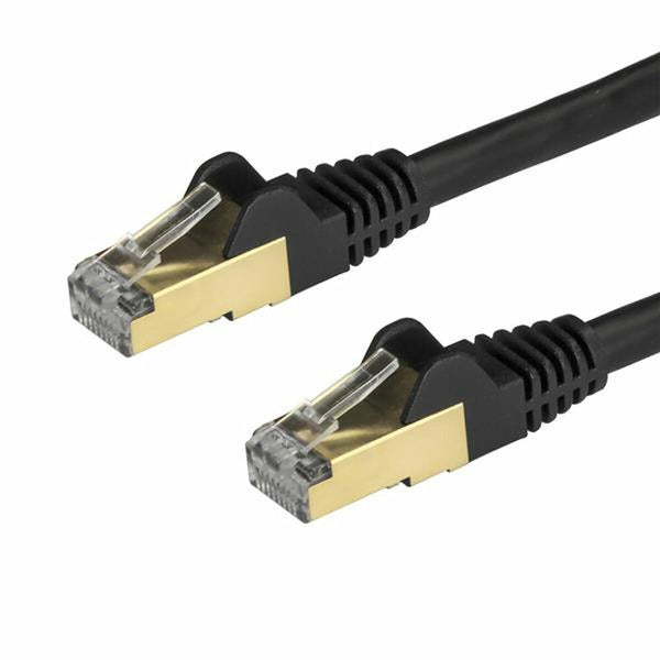 UTP Category 6 Rigid Network Cable Startech 6ASPAT150CMBK        1,5 m Black-0