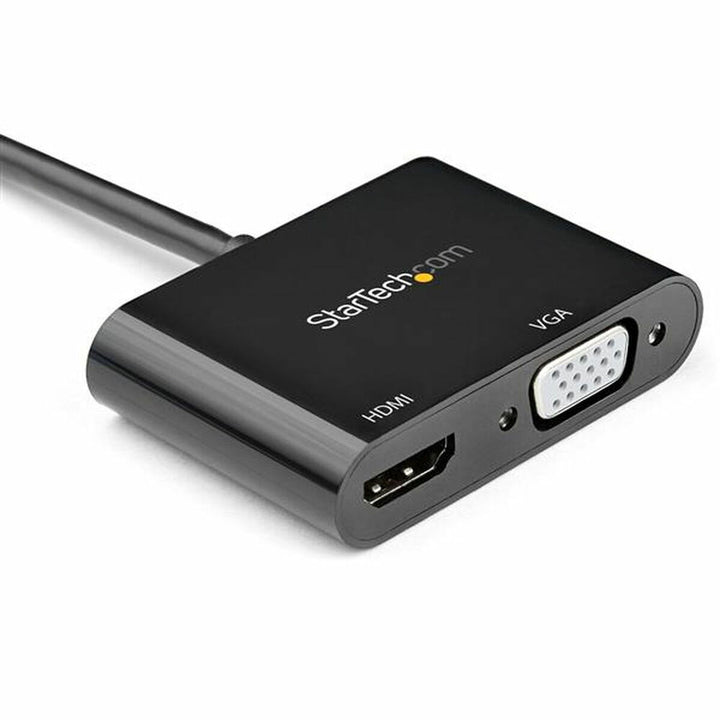 Display Port to HDMI/VGA Adapter Startech DP2VGAHD20           4K Ultra HD Black-2