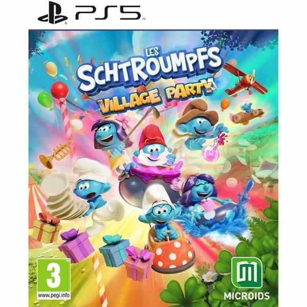PlayStation 5 Video Game Microids Les Schtroumpfs Village Party-0