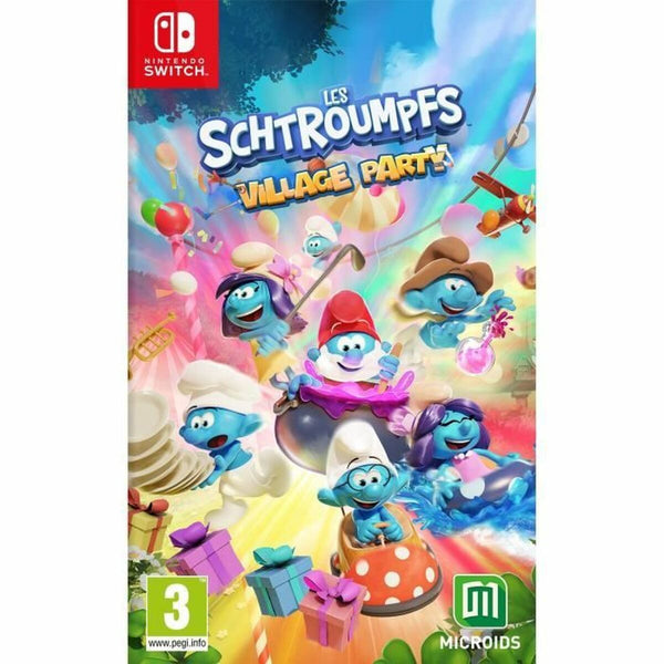 Video game for Switch Microids Les Schtroumpfs : Village Party-0