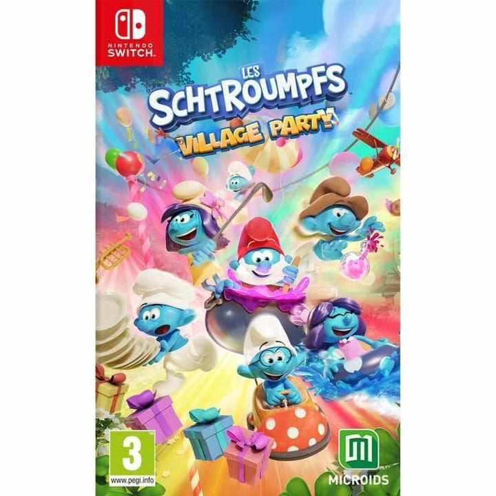 Video game for Switch Microids Les Schtroumpfs : Village Party-0