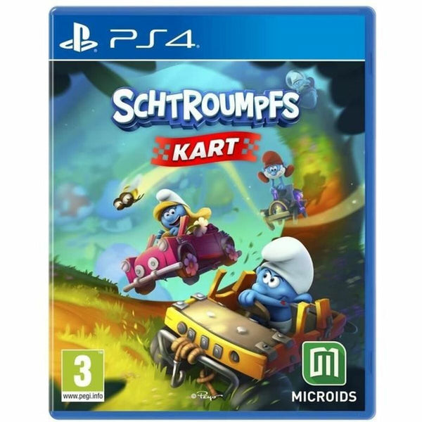 PlayStation 4 Video Game Microids The Smurfs - Kart-0