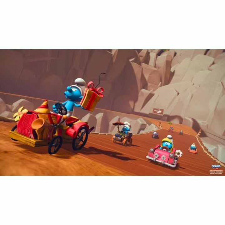 PlayStation 4 Video Game Microids The Smurfs - Kart-4