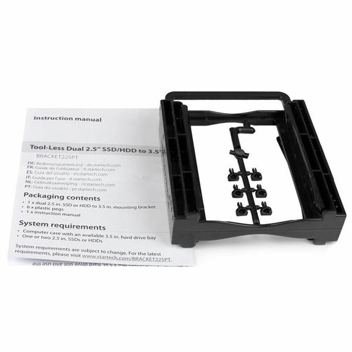Accessory Startech BRACKET225PT Black 2,5" Mounted support-1