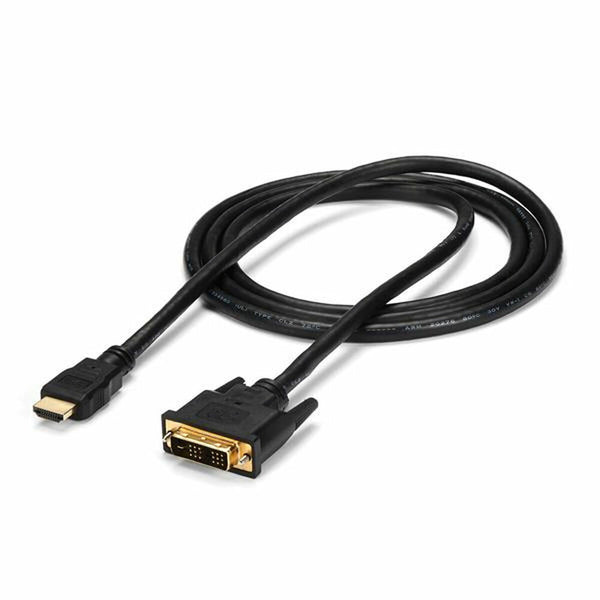 HDMI to DVI adapter Startech HDMIDVIMM6           Black-0