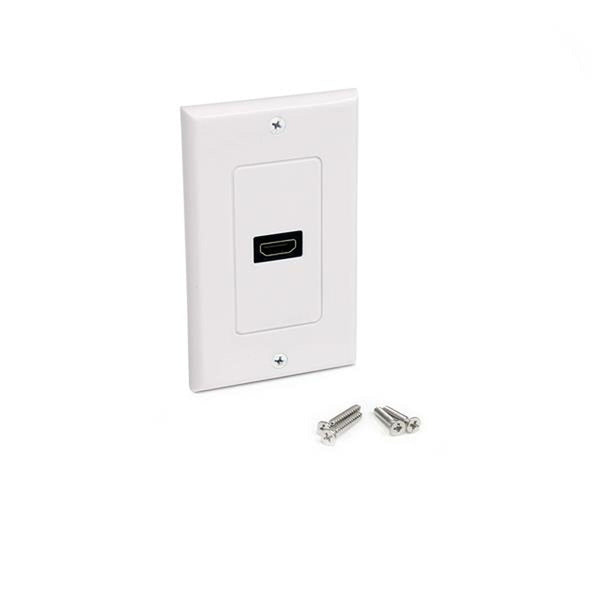 HDMI Adapter Startech HDMIPLATE White-0