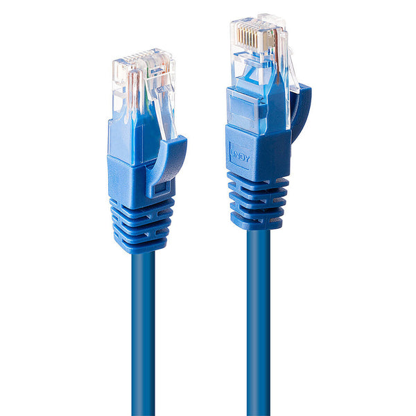 UTP Category 6 Rigid Network Cable LINDY 48018 2 m Red Blue 1 Unit-0
