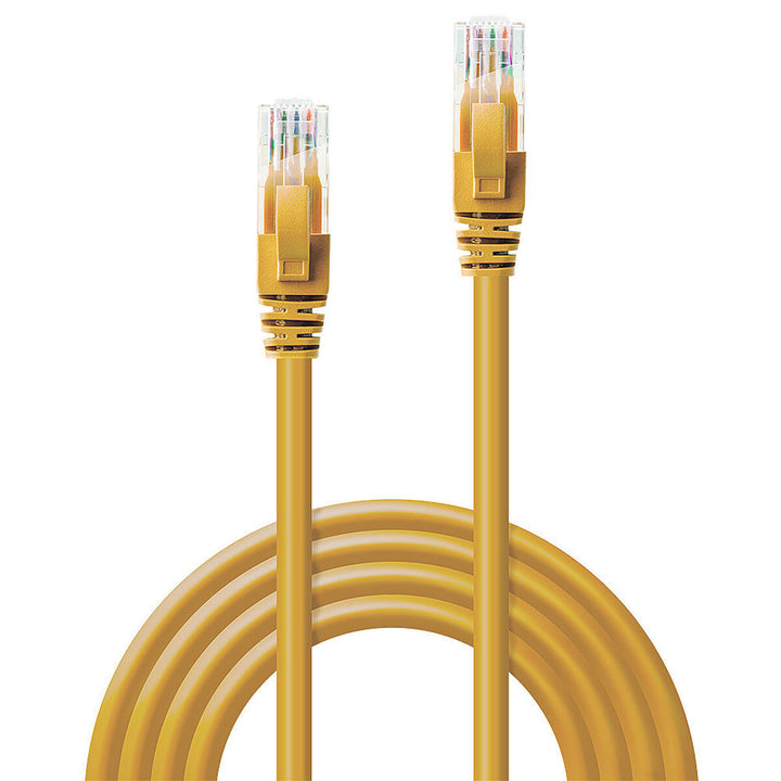 UTP Category 6 Rigid Network Cable LINDY 48063 2 m Yellow 1 Unit-2