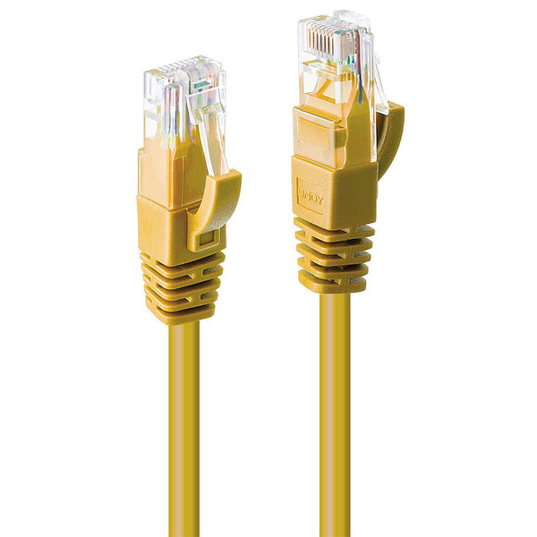 UTP Category 6 Rigid Network Cable LINDY 48064 3 m Yellow 1 Unit-0