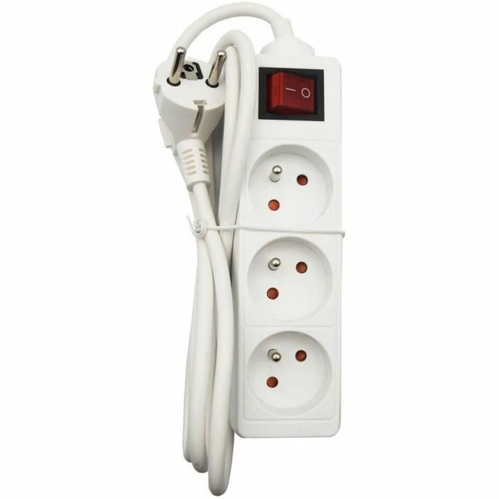 3-socket plugboard with power switch GAO-0