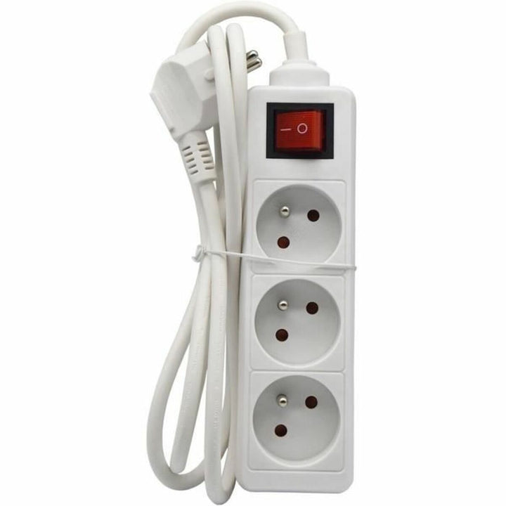 3-socket plugboard with power switch GAO-3