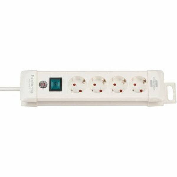 4-socket plugboard with power switch Brennenstuhl Premium-Line 3600 W (1,8 m)-0