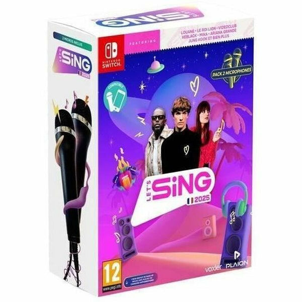 Video game for Switch KOCH MEDIA Let's Sing 2025 Micro-0
