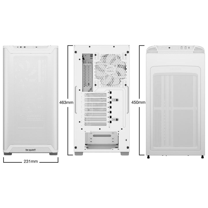 ATX Micro Box Be Quiet! BG075 White-6