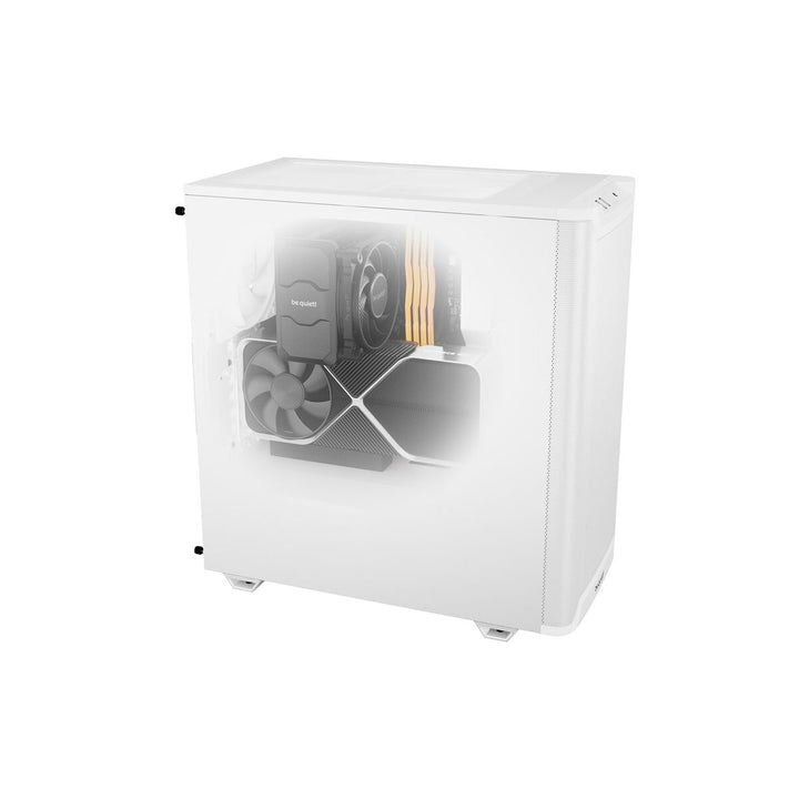 ATX Micro Box Be Quiet! BG075 White-3