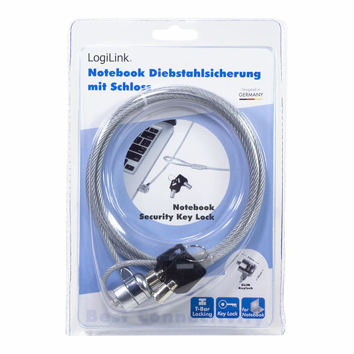 Anti-theft cable LogiLink 1,5 m Laptop-2