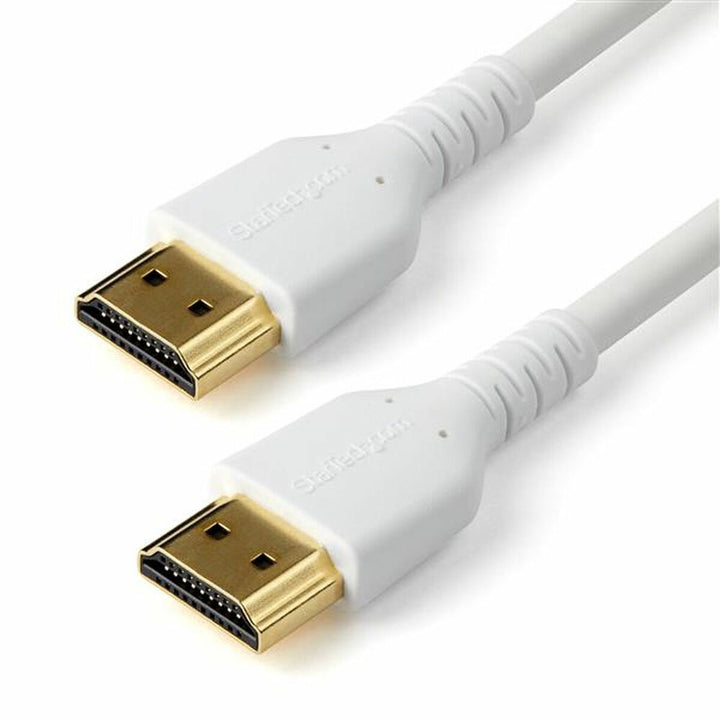 HDMI Cable Startech RHDMM1MPW            4K Ultra HD 1 m White-2