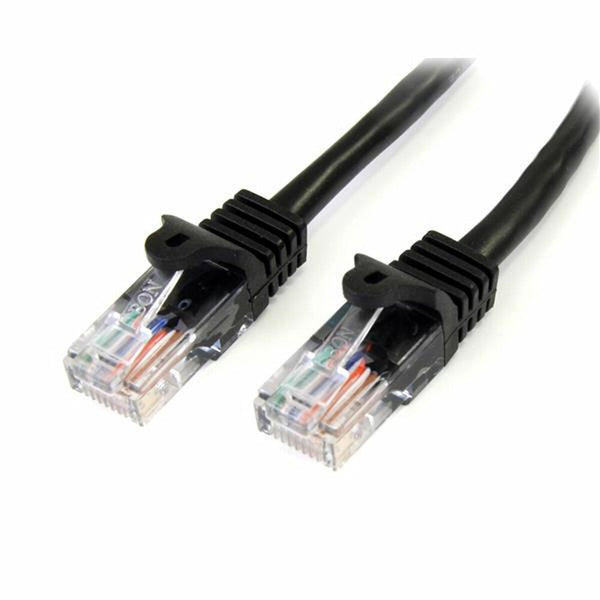 UTP Category 6 Rigid Network Cable Startech 45PAT2MBK 2 m Black-0