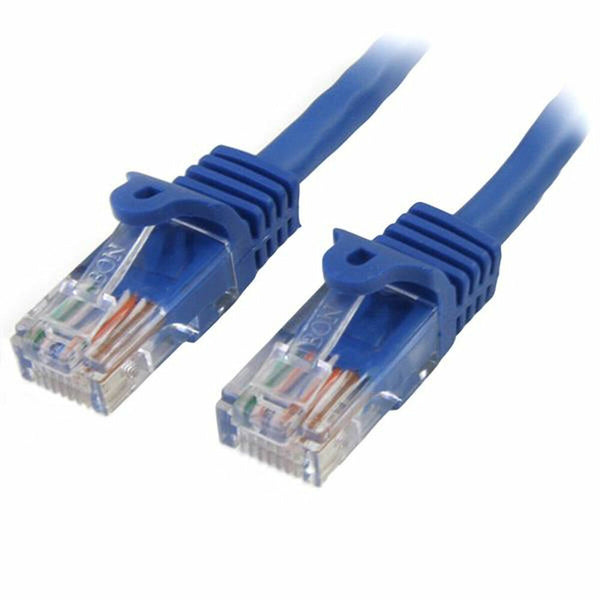UTP Category 6 Rigid Network Cable Startech 45PAT3MBL 3 m Blue-0