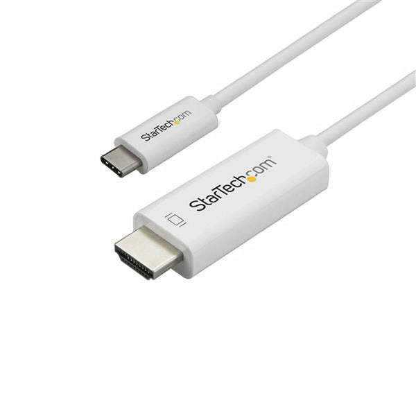 USB C to HDMI Adapter Startech CDP2HD1MWNL White-0