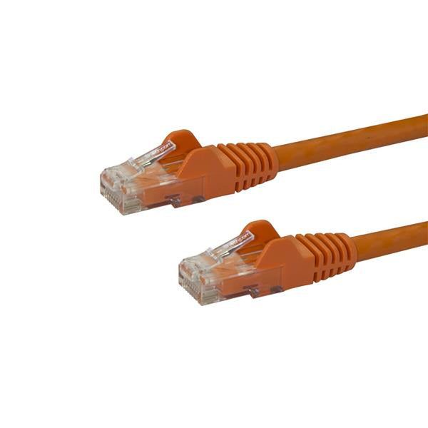 UTP Category 6 Rigid Network Cable Startech N6PATC10MOR 10 m Orange-0