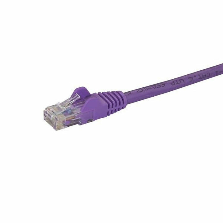UTP Category 6 Rigid Network Cable Startech N6PATC50CMPL Lilac Purple 50 cm-1
