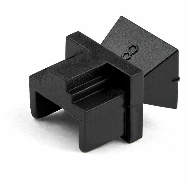 Dust-resistant Startech RJ45COVER Black 100 Units RJ45-0