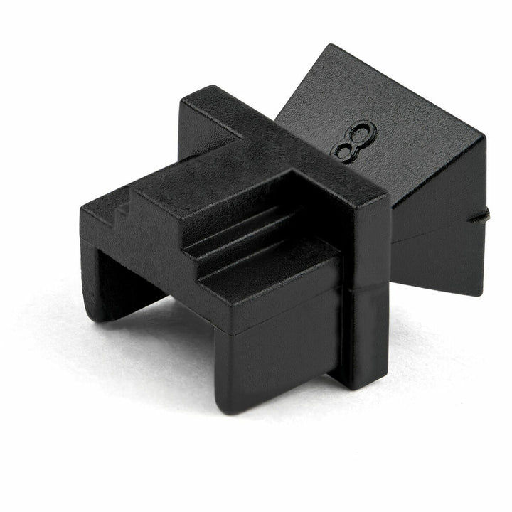 Dust-resistant Startech RJ45COVER Black 100 Units RJ45-0