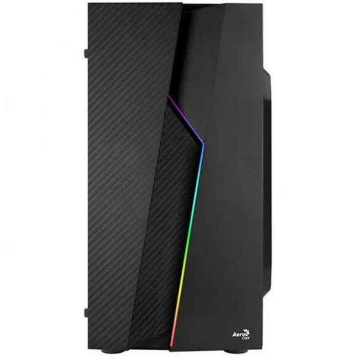 ATX Semi-tower Box Aerocool Bolt Mini RGB Black Multicolour-2