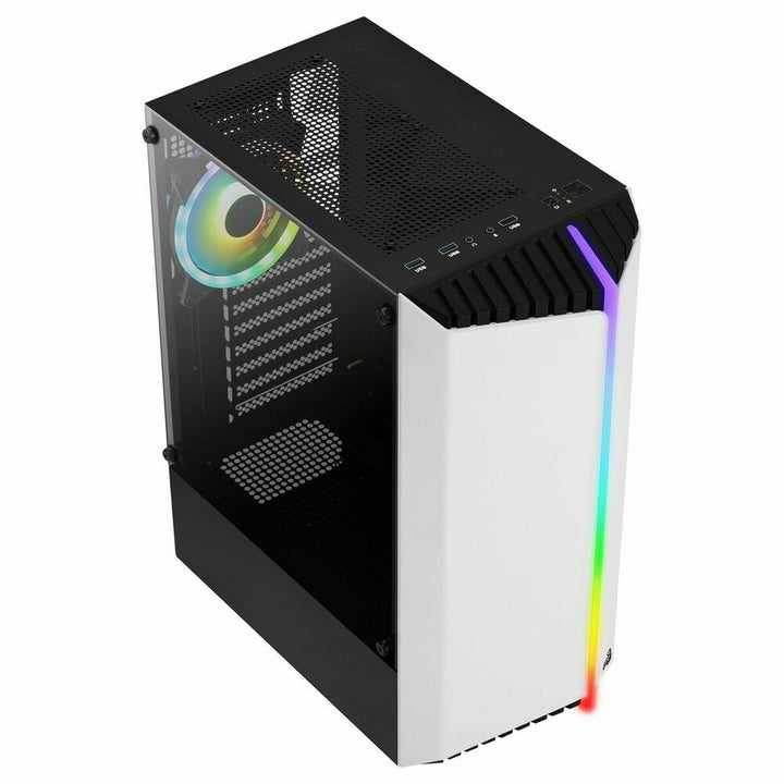 ATX Semi-tower Box Aerocool Bionic White-1