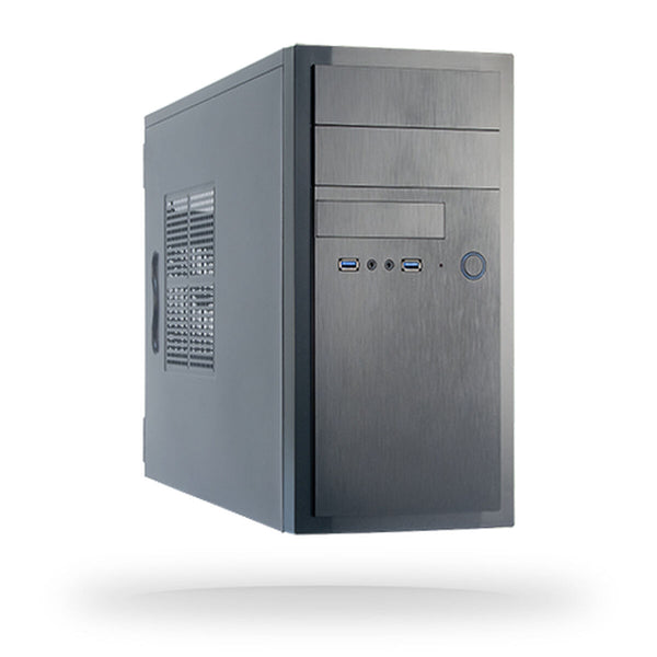 ATX Semi-tower Box Chieftec HT-01B-350GPB Black-0