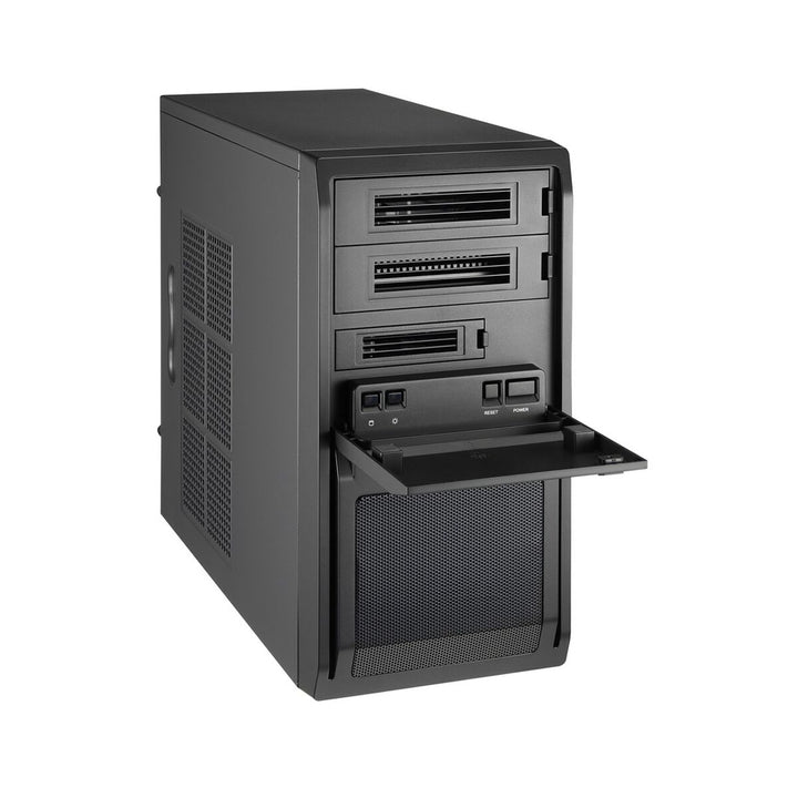 ATX Semi-tower Box Chieftec LT-01B-350GPB Black-6