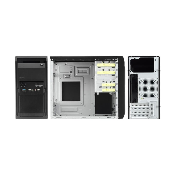 ATX Semi-tower Box Chieftec LT-01B-350GPB Black-1