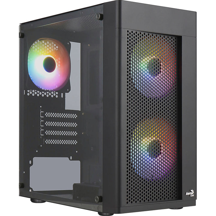 ATX Semi-tower Box Aerocool HEXFORMBKV2 Black-8