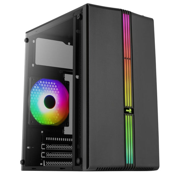 ATX Semi-tower Box Aerocool PGS Evo Mini-G-BK-v1 Black-0