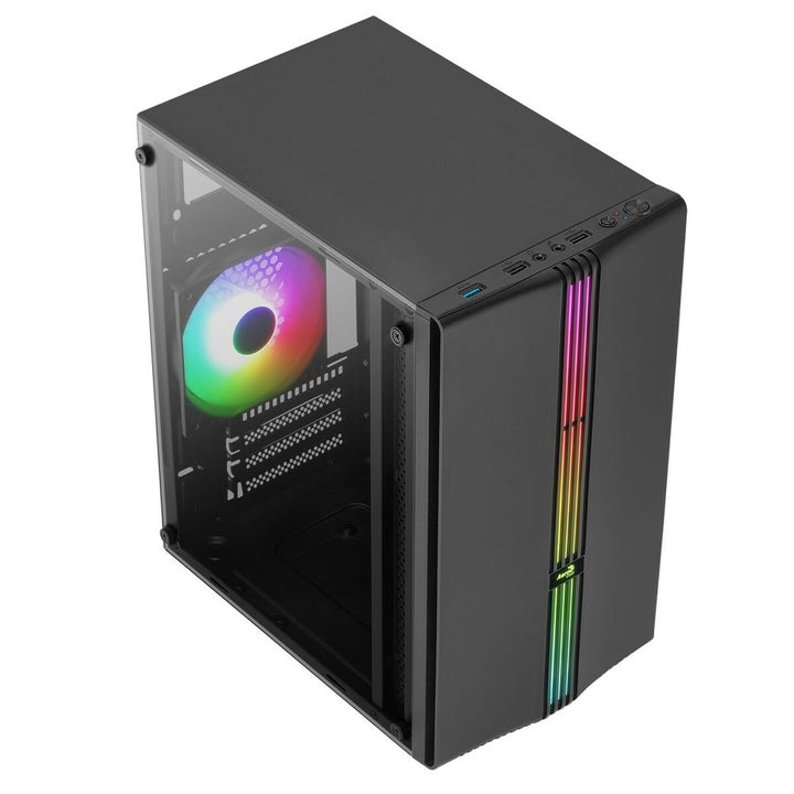 ATX Semi-tower Box Aerocool PGS Evo Mini-G-BK-v1 Black-8