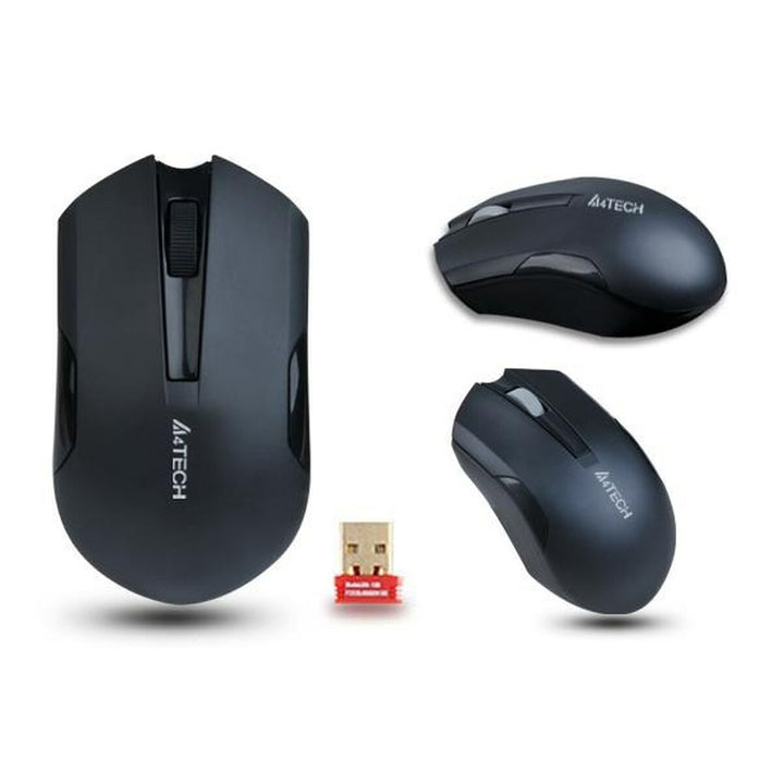 Wireless Mouse A4 Tech G3-200N Black-7