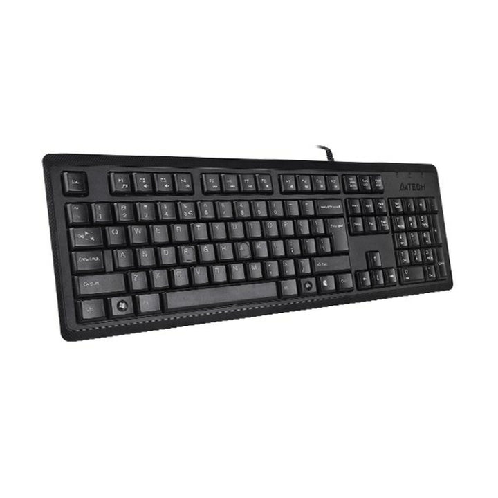 Keyboard A4 Tech KR-92 Black Monochrome English QWERTY-1