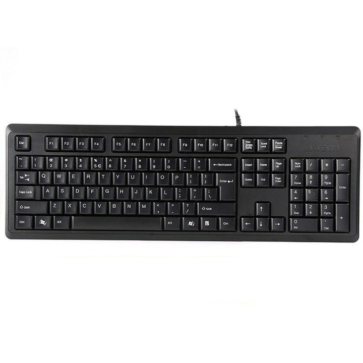 Keyboard A4 Tech KR-92 Black Monochrome English QWERTY-2