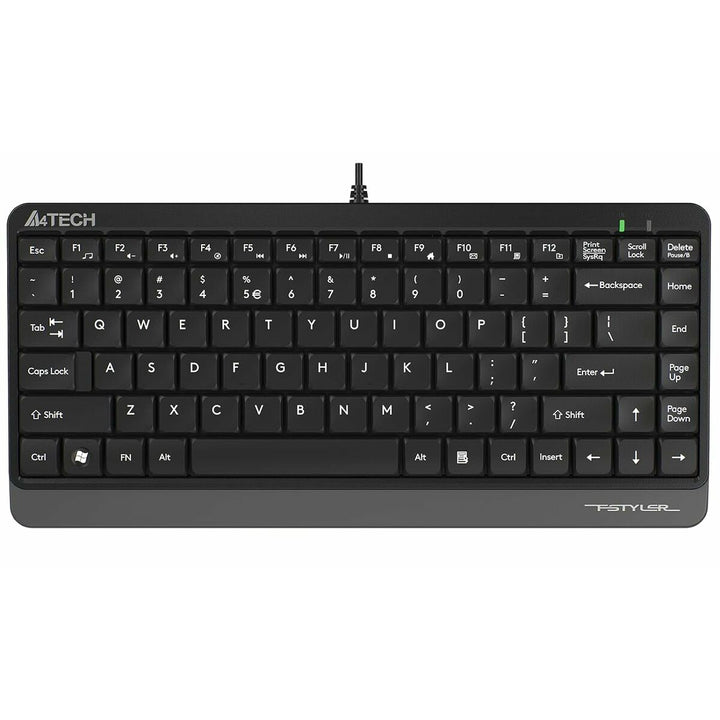 Keyboard A4 Tech A4TKLA46787 Black English-0