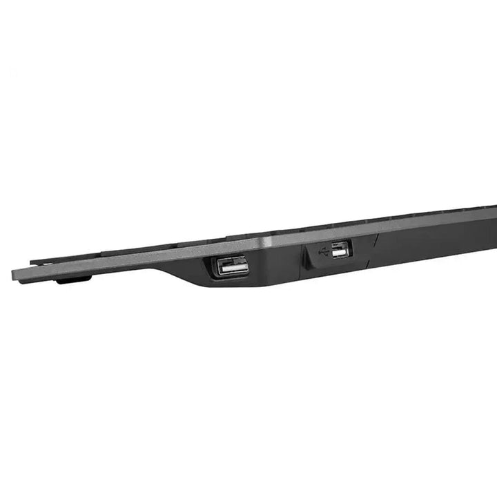 Keyboard A4 Tech A4TKLA47125 White Black Grey QWERTY-5