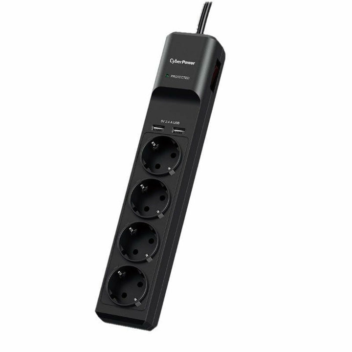 4-socket plugboard with power switch Cyberpower P0420SUD0-DE (1,8 m)-0