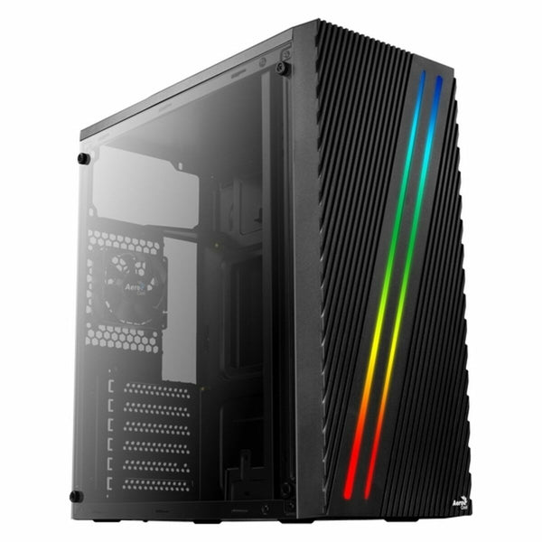 ATX Semi-tower Box Aerocool Streak RGB USB 3.0 Black-0