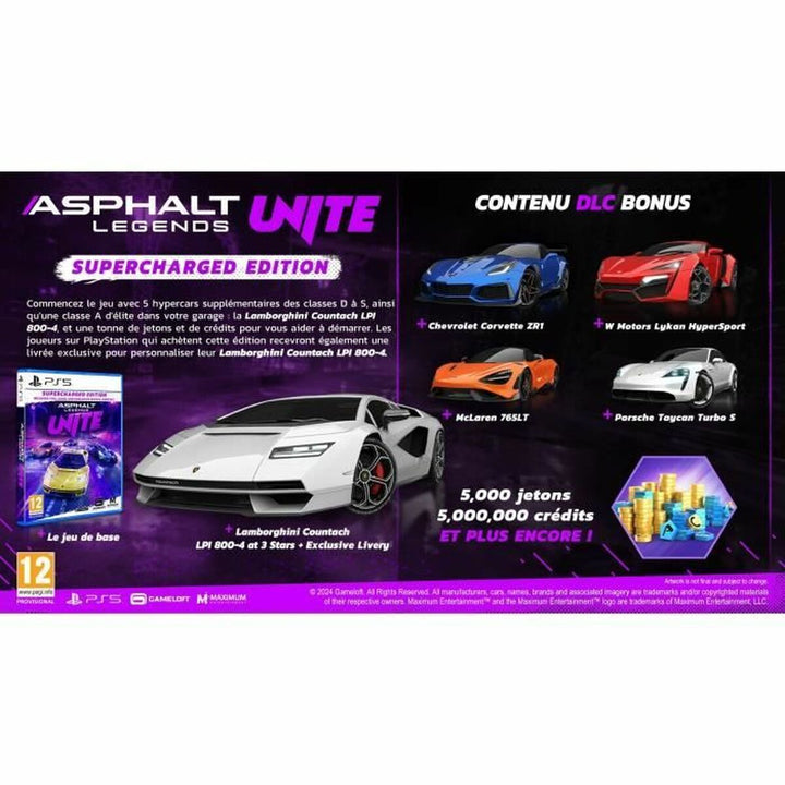 PlayStation 5 Video Game Just For Games Asphalt Legends UNITE Supercharged Edition-1
