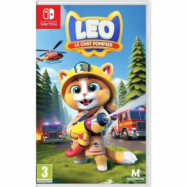 Video game for Switch Just For Games Leo: Le Chat Pompier-0