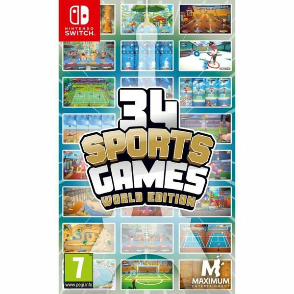 Video game for Switch Just For Games 34 Sports Games World Edition-0