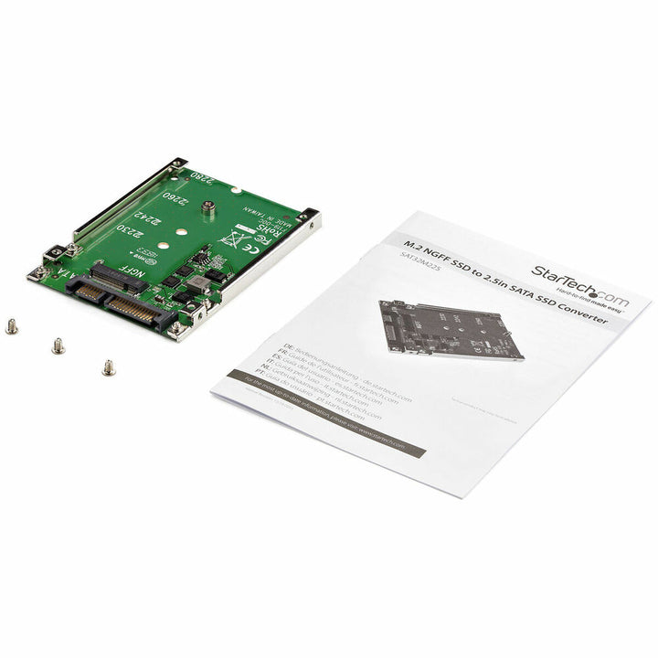 SATA Hard Drive Adapter (2.5 " or 7mm) Startech 3180248000 Green-2