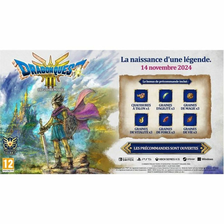 Video game for Switch Square Enix Dragon Quest III Hd-2d Remake-5