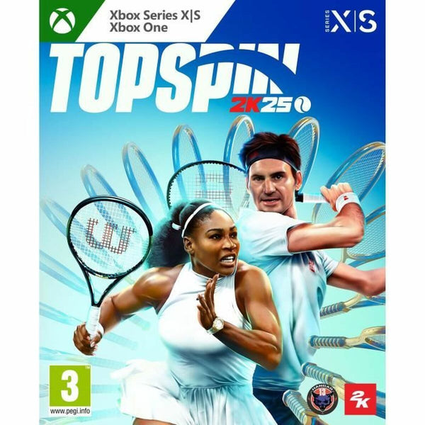 Xbox One / Series X Video Game 2K GAMES Top Spin 2K25 (FR)-0