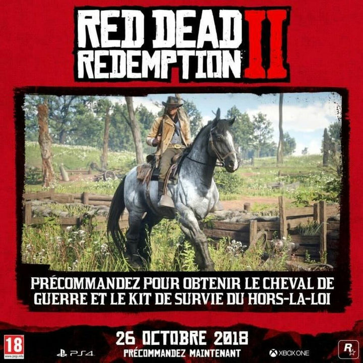 PlayStation 4 Video Game Sony Red Dead Redemption 2-3